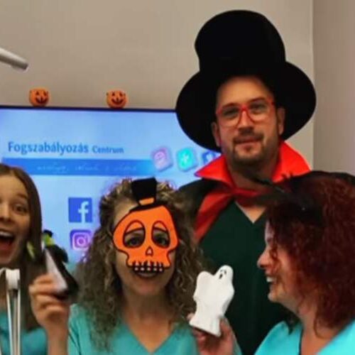 Dr. Steinhof Péter Márton és asszinsztensei Hallowweni hangulatban