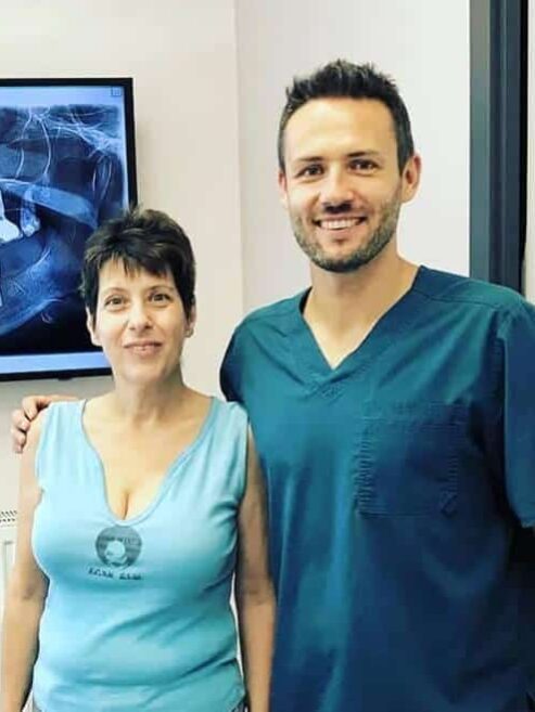 Dr. Ruszin Tamásegy pácienssel