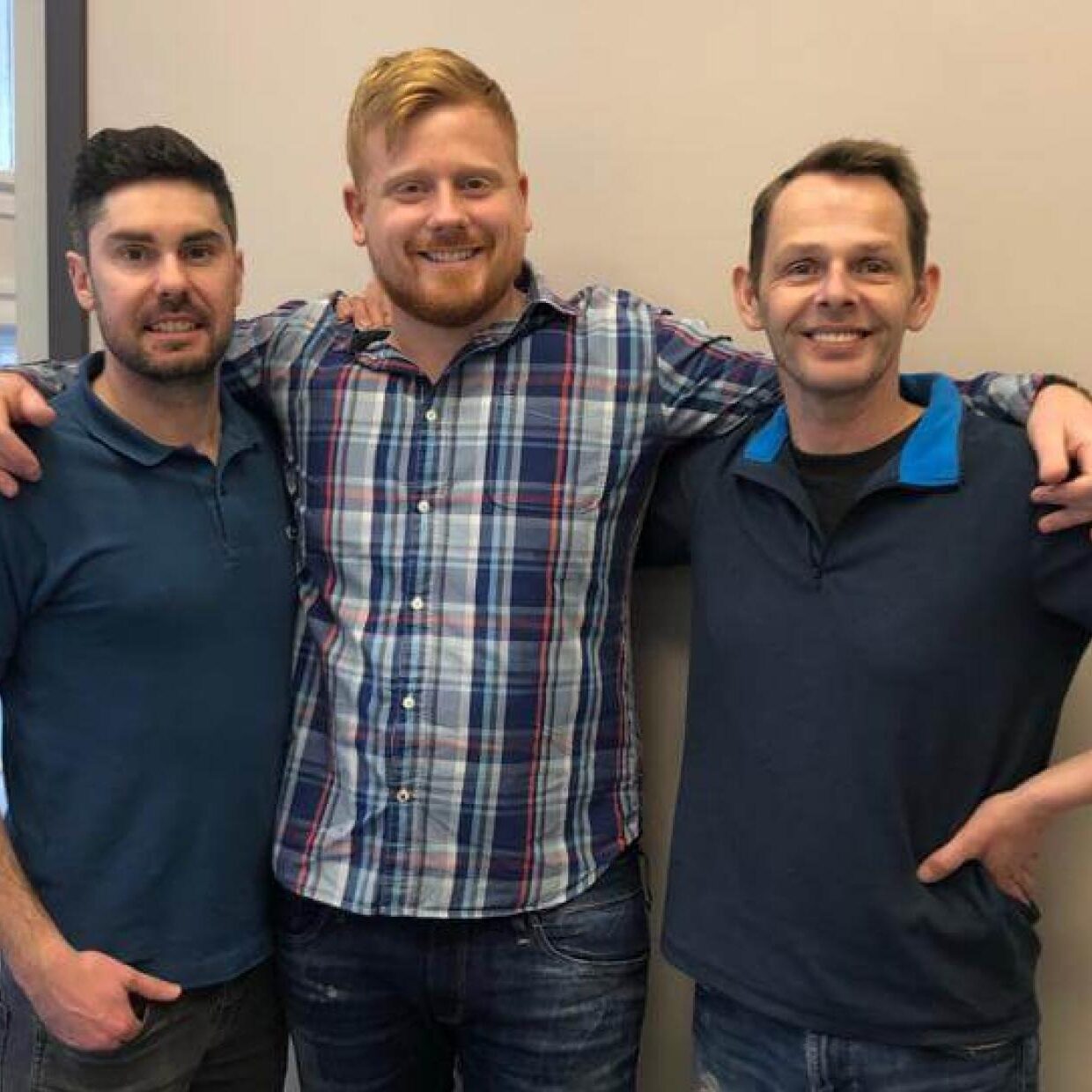 Dr. Nagy róbert és Jean Baptise Andre páciensünkkel