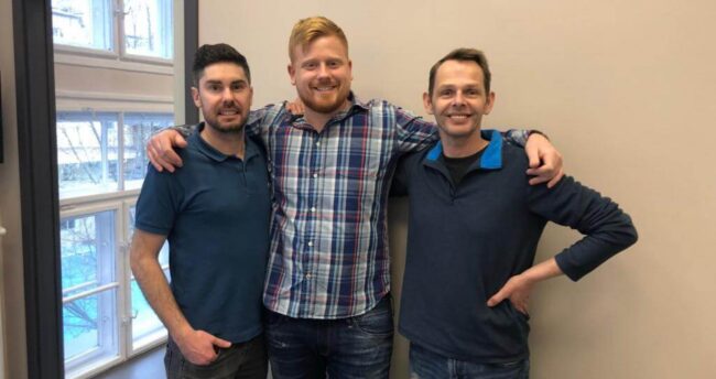 Dr. Nagy róbert és Jean Baptise Andre páciensünkkel