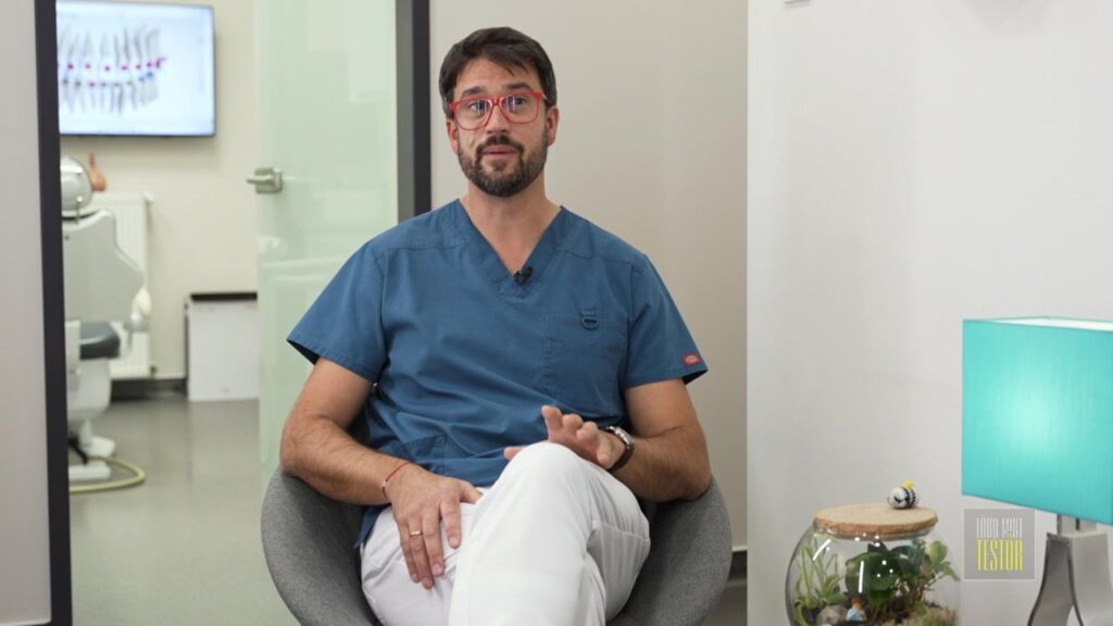 Dr. Steinhof Péter Márton a Tv2-ben.