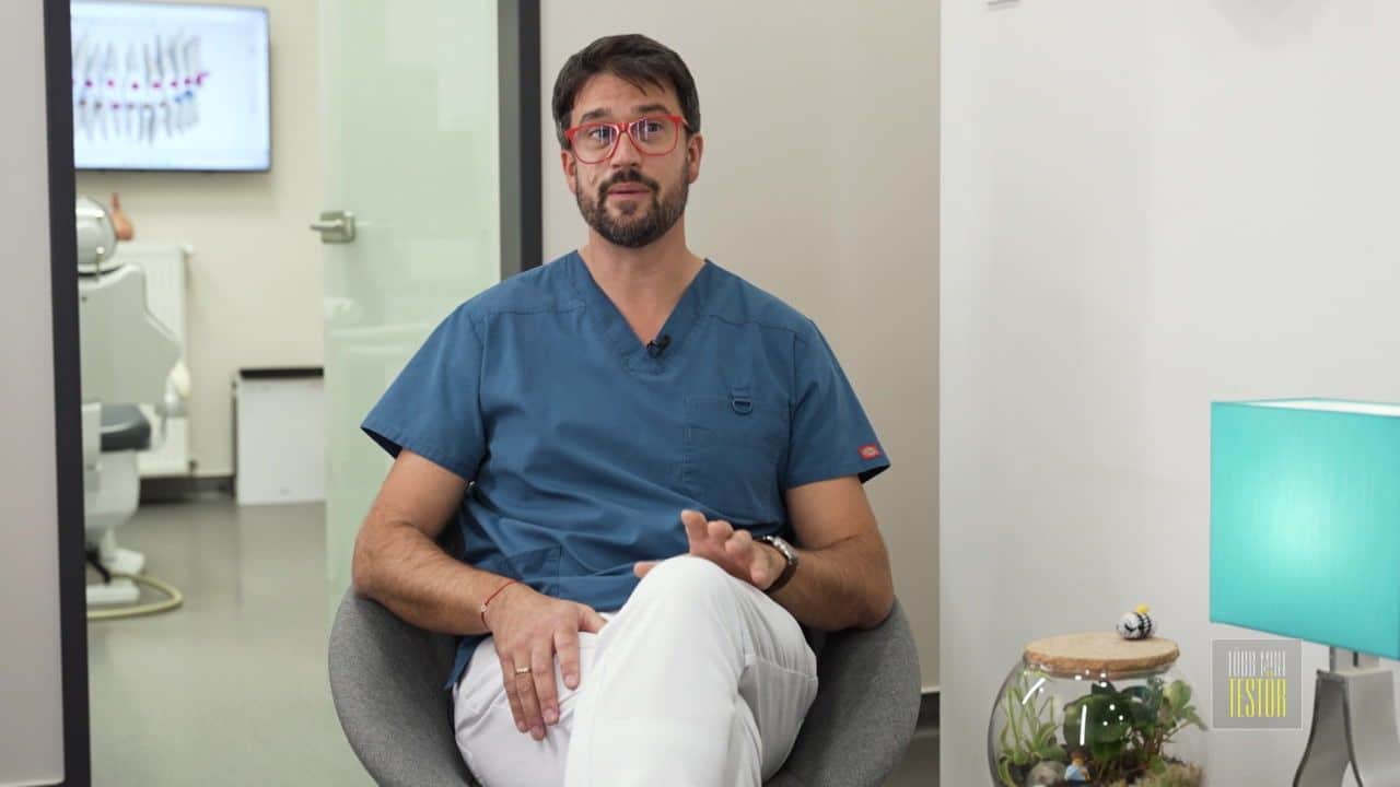 Dr. Steinhof Péter Márton a Tv2-ben.